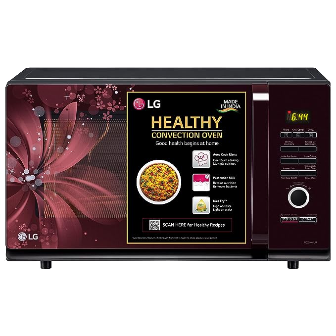 LG 32 L Convection Microwave Oven (MC3286BRUM, Black)(OPEN BOX) LG 32 L Convection Microwave Oven (MC3286BRUM, Black)(OPEN BOX)